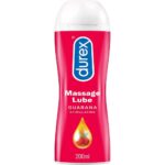 Durex Massage Lube Guarana 200ml - Stimulating Sensation for Intimate Moments