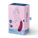 Satisfyer Curvy 1 Plus Rose Red - App Enabled Pleasure Device for Ultimate Satisfaction - Image 4
