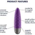Satisfyer Ultra Power Bullet 5 Violet – Intense & Compact Bullet Vibrator for Ultimate Pleasure - Image 3