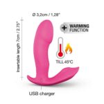 Experience Ultimate Pleasure with Dorcel Secret Clit Warming Voice Control Vibrator - Image 3