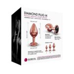 Shop Dorcel Diamond Rose Gold Medium Butt Plug - Luxury Pleasure Toy - Image 4