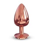 Luxury Dorcel Diamond Rose Gold Large Butt Plug for Ultimate Pleasure