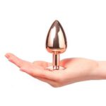 Luxury Dorcel Diamond Rose Gold Large Butt Plug for Ultimate Pleasure - Image 3