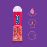 Durex Strawberry Gel Lubricant 100ml - Enhance Intimacy with Fruity Pleasure - Image 2