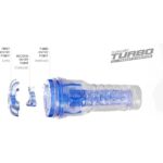 Fleshlight Turbo Thrust Blue: Ultimate Male Pleasure Device for Intense Stimulation - Image 4