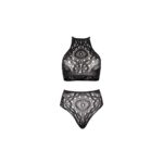 Leg Avenue Lace Top & High Waist String Set - Elegant Lingerie for All Occasions - Image 5