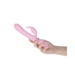 Discover Ultimate Pleasure with Pillow Talk Lively Rabbit Vibrator in Pink - Image 4