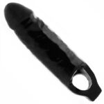 Master Series XL Black Mamba Penis Sleeve - Enhance Pleasure & Performance - Image 2