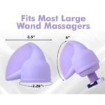 XR Wand Essentials Flutter Tip Silicone Attachment - Image 4