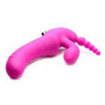 XR Regal Rider Vibrating Silicone Strapless Strap-On for Ultimate Triple G Pleasure - Image 5