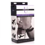XR Power Pegger: Silicone Vibrating Double Dildo with Harness for Ultimate Pleasure - Image 5