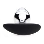 Master Series Dark Hive Ribbed Metal & Silicone Anal Plug for Ultimate Pleasure - Image 3