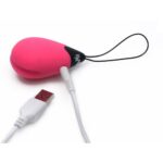 XR 10X Pink Silicone Vibrating Egg - Ultimate Pleasure Toy for Intense Stimulation - Image 3