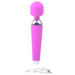10 Speed Purple Rechargeable Magic Wand - Ultimate Pleasure Toy for Intense Relaxation - Image 2