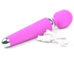 10 Speed Purple Rechargeable Magic Wand - Ultimate Pleasure Toy for Intense Relaxation - Image 4