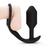 b-Vibe Snug And Tug: Dual Function Anal Plug and Cock Ring for Ultimate Pleasure - Image 3