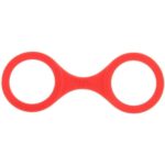Quickie Cuffs Large Red Ankle or Wrist Restraints - Perfect for Bondage Play - Image 2