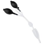 Clean Stream Silicone Inflatable Double Bulb Enema System for Ultimate Cleansing