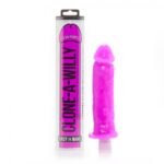Clone A Willy Neon Purple Silicone Vibrator - Ultimate Pleasure & Customization - Image 2