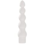 White Nights 7 Inch Ribbed Anal Vibrator - Ultimate Pleasure for Intense Sensations