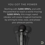 Rechargeable Doxy Die Cast 3 Wand in Matte Black - Ultimate Pleasure Tool - Image 2