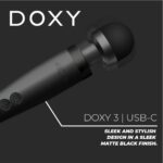 Doxy Wand 3 Black - Powerful USB Powered Massager for Ultimate Relaxation - Image 2