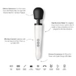Rechargeable Doxy Die Cast Wand - Star Dust Edition for Ultimate Pleasure - Image 2
