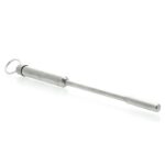 Master Series 7.5 Inch Stainless Steel Vibrating Urethral Sound for Ultimate Pleasure - Image 3