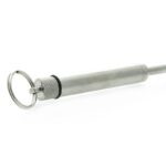 Master Series 7.5 Inch Stainless Steel Vibrating Urethral Sound for Ultimate Pleasure - Image 4
