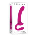Gender X Sharing Is Caring Rechargeable Silicone Dual Vibrator - Ultimate Pleasure for Couples - Image 4