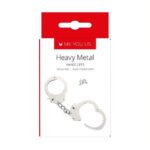 Me You Us Heavy Metal Handcuffs - Durable, Stylish, and Perfect for Bondage Play - Image 2