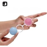 Lelo Luna Beads - Pink & Blue Kegel Exercise Balls for Enhanced Pleasure - Image 3