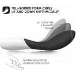 Experience Ultimate Pleasure with the Lelo Mona Wave Black Vibrator - Luxury G-Spot Stimulation - Image 2