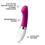 Lelo Gigi 2 Deep Rose G Spot Vibrator - Ultimate Pleasure for Intense Orgasms - Image 2