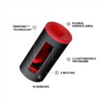 Experience Ultimate Pleasure with Lelo F1S V2X Red Masturbator - Advanced Stimulation Device - Image 2