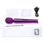 Le Wand Petite Dark Cherry: Rechargeable Vibrating Massager for Ultimate Relaxation - Image 3