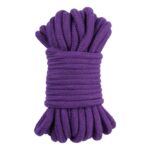 Me You Us 10m Purple Soft Cotton Rope - Perfect for Tying Up and Creative Projects
