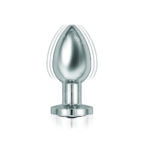 Ass Sation Remote Vibrating Butt Plug - Silver Pleasure Toy for Ultimate Stimulation - Image 2