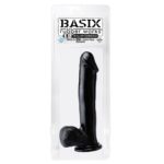 Basix 12 Inch Black Dong with Suction Cup - Realistic Pleasure for Ultimate Satisfaction - Image 5