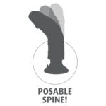 King Cock 9-Inch Vibrating Dildo with Realistic Balls for Ultimate Pleasure - Image 4
