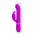 Pretty Love Coale Rechargeable Rabbit Vibrator - Ultimate Pleasure & Intense Stimulation - Image 2
