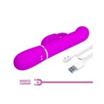 Pretty Love Coale Rechargeable Rabbit Vibrator - Ultimate Pleasure & Intense Stimulation - Image 4