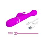 Pretty Love Dejon Rechargeable Rabbit Vibrator - Ultimate Pleasure & Versatile Stimulation - Image 4