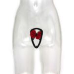 Seductive Black and Red Strapless C-String for Ultimate Allure - Image 3