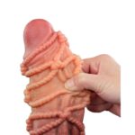 Lovetoy Extreme Dildo with Rope Pattern – Realistic & Textured for Intense Pleasure - Image 2