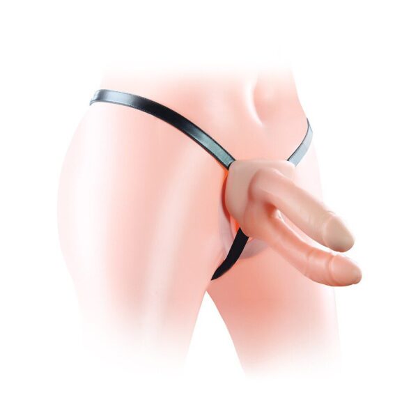 Lovetoy Unisex Hollow Double Strap-On 6" – Adjustable & Realistic Pleasure