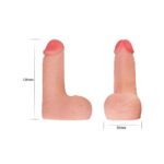 Lovetoy Skinlike Limpy Cock 5" – Realistic Flesh Pink Dildo for Pleasure - Image 3