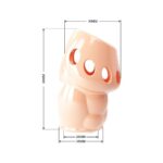 Oscar Flesh Pink Penis Sleeve - Enhance Pleasure & Performance - Image 2