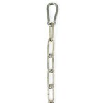Durable 200cm Chain with Hooks - Heavy-Duty Versatile Solution for Secure Lifting and Tying - Image 3