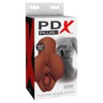 PDX Plus Pick Your Pleasure Stroker - Realistic Flesh Brown Male Masturbator - Image 4